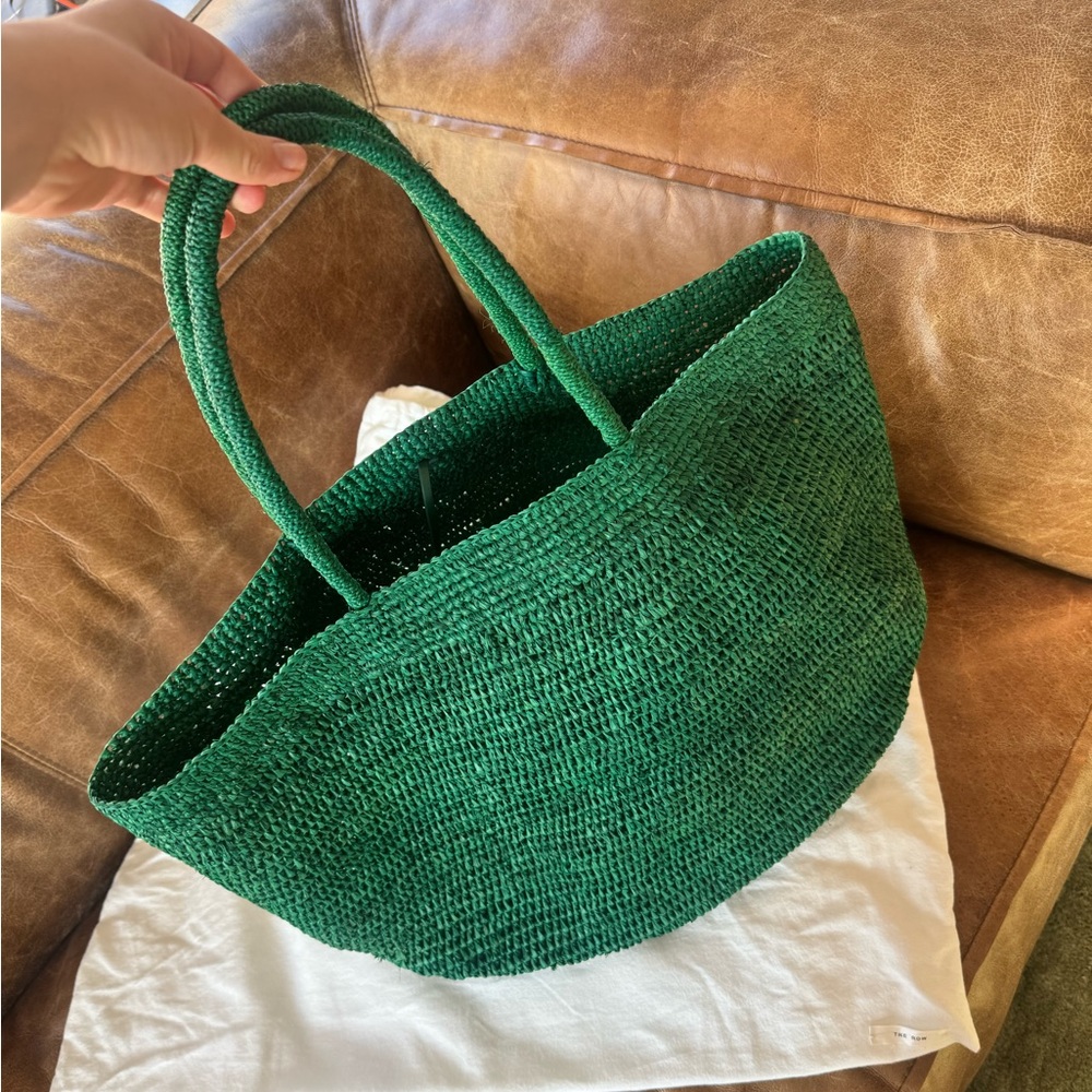 The Row Emerald Green Tote